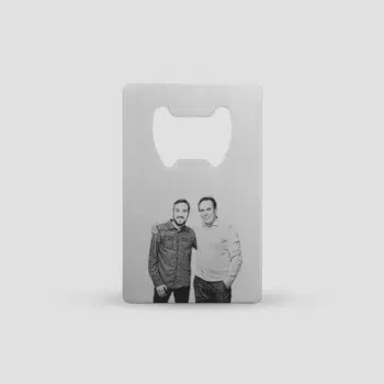 Abridor de Garrafa de Inox Personalizado com Foto
